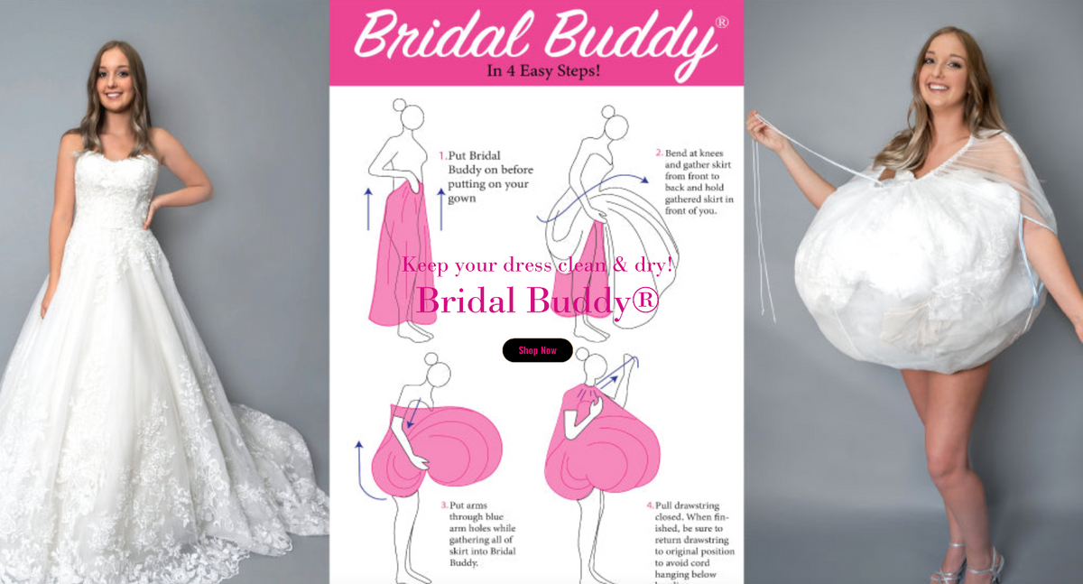 Bridal Buddy Helps Brides Use The Bathroom︱Lightinthebox 