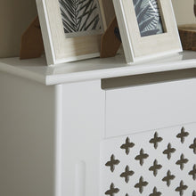 Load image into Gallery viewer, Lloyd Pascal Radiator Cover with Classic Style in White - Mini
