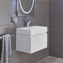 Load image into Gallery viewer, Mino 600mm Wall Hung Basin Unit - Gloss White ( Does not include the sink)
