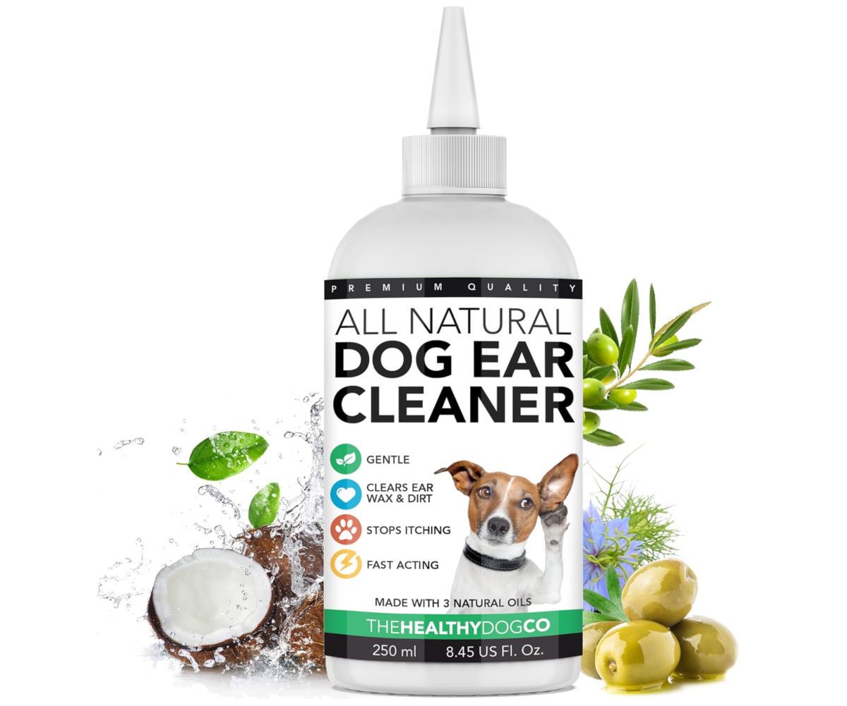 Healthy Dog Co Natural Dog Ear Cleaner Dog Ear Drops for Infection Itc www.cheers97