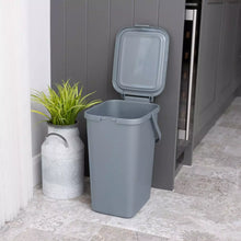 Load image into Gallery viewer, Addis Eco Utility Storage Caddy Ideal Storage Caddy For Kitchen Bathroom 18Ltr LIGHT GREY
