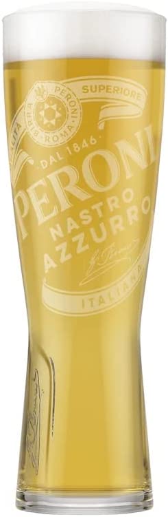 6 Peroni Half Pint Signature Glasses New. Bar. Party. Collectables –