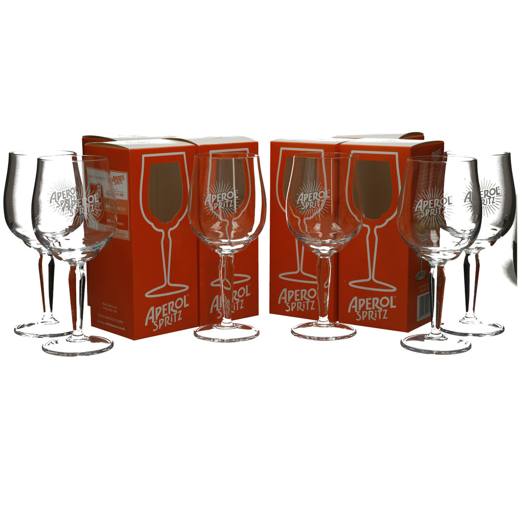 Buy Aperol Spritz Glasses 51cl – Stemmed Aperol Cocktail Glass in