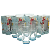 Load image into Gallery viewer, 6 x Bombay Sapphire Gin Highball Tall Glasses Tumblers. NEW. BAR. PARTY
