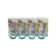 Load image into Gallery viewer, 4 x Bombay Sapphire Gin Highball Tall Glasses Tumblers. NEW. BAR. PARTY
