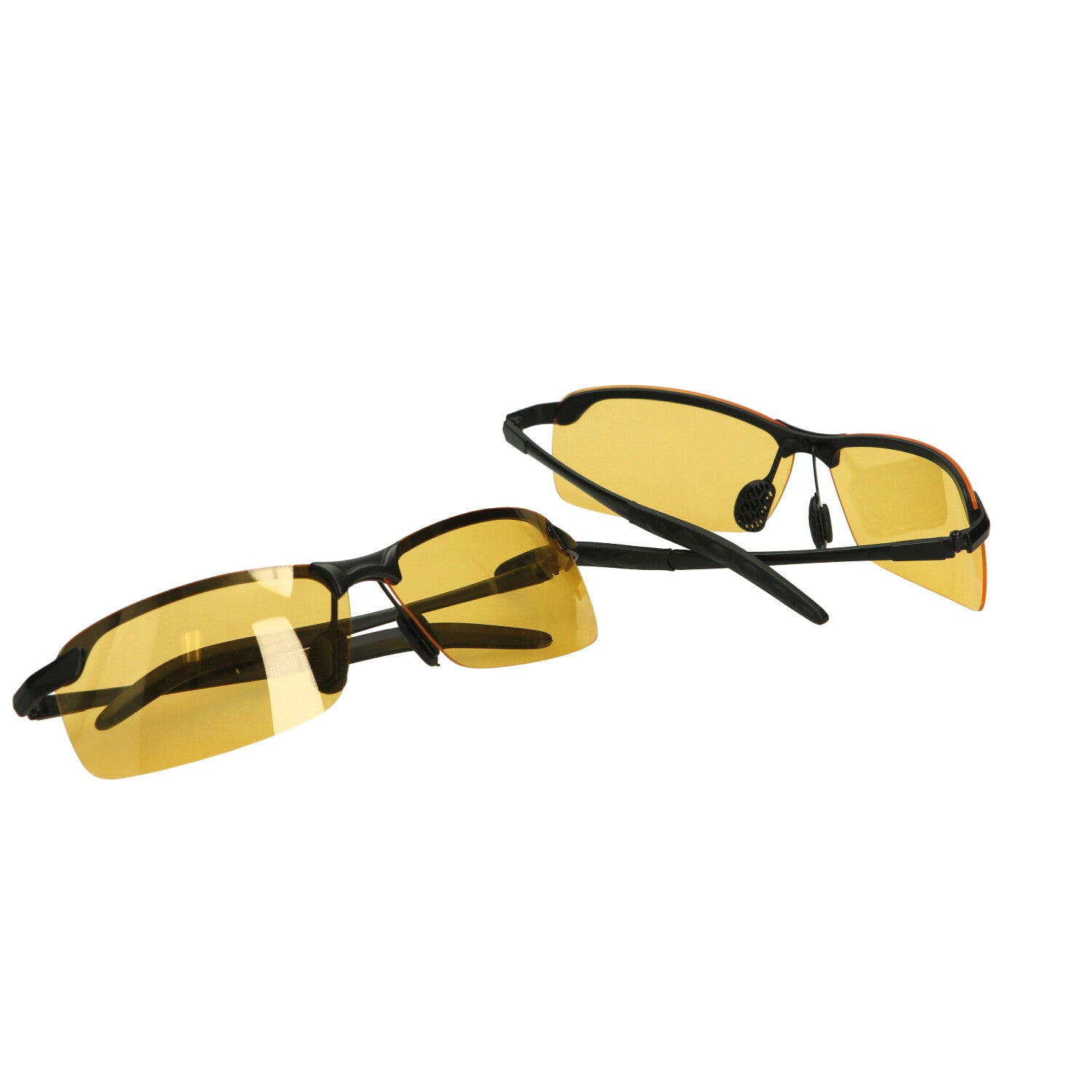 2 x HD Night Driving Glasses Polarized Yellow Lens Anti Glare Vision T www.cheers97