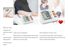 Load image into Gallery viewer, NURSAL UPPER ARM DIGITAL BLOOD PRESSURE MONITOR AUTOMATIC BLOOD PRESSURE MACHINE
